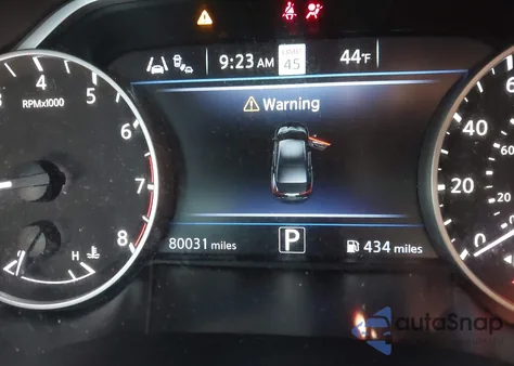 2021 Nissan Maxima Sv из США, поврежденный, VIN 1N4AA6CV0MC505901